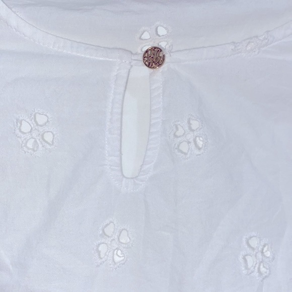 Lilly Pulitzer white eyelet top size small - Picture 2 of 6